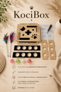 KociBox – drewniana zabawka z funkcją pielęgnacji pazurków
