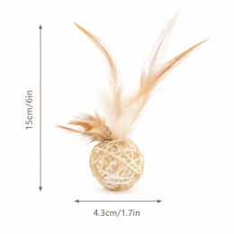 Rattanowa Piłeczka - beżowa